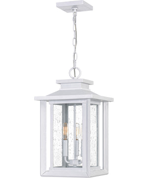 Wakefield 3-light Outdoor Pendant Light  Coastal Armour White Lustre