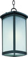 8"W Terrace LED 1-Light Outdoor Hanging Lantern Bronze