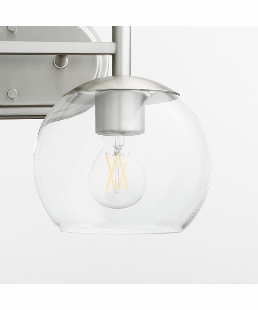 Lyon 2-light Bath Vanity Light Satin Nickel