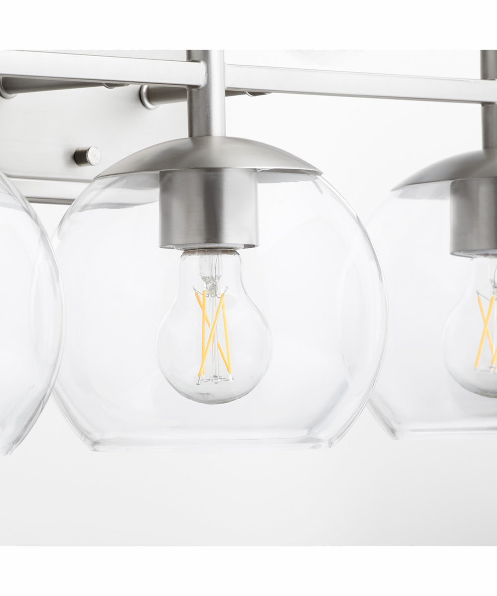 Lyon 3-light Bath Vanity Light Satin Nickel