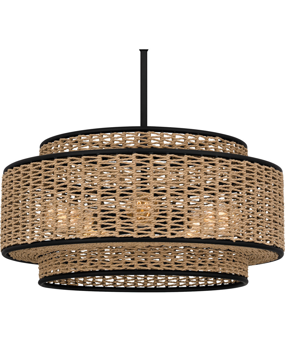 Quoizel Pendant 5-light Pendant Matte Black