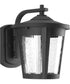 East Haven 1-Light Medium LED Wall Lantern Textured Black