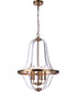 Graclyn 5-Light Foyer Satin Brass