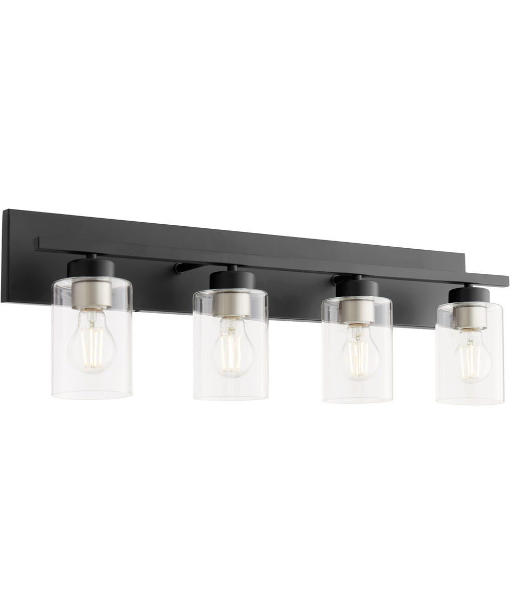 Carter 4-light Bath Vanity Light Matte Black