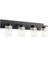 Carter 4-light Bath Vanity Light Matte Black