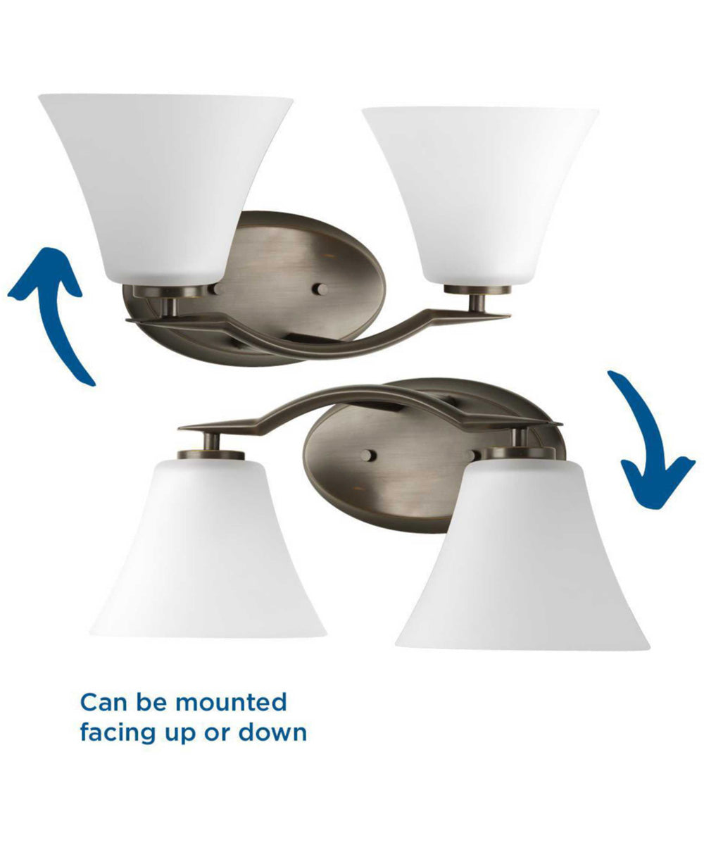 Bravo 2-Light Bath & Vanity Antique Bronze