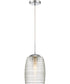 Rebound Small 1-light Mini Pendant Polished Chrome