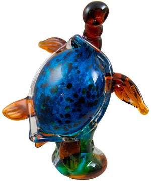 Palos Turtle Handcrafted Art Glass Figurine