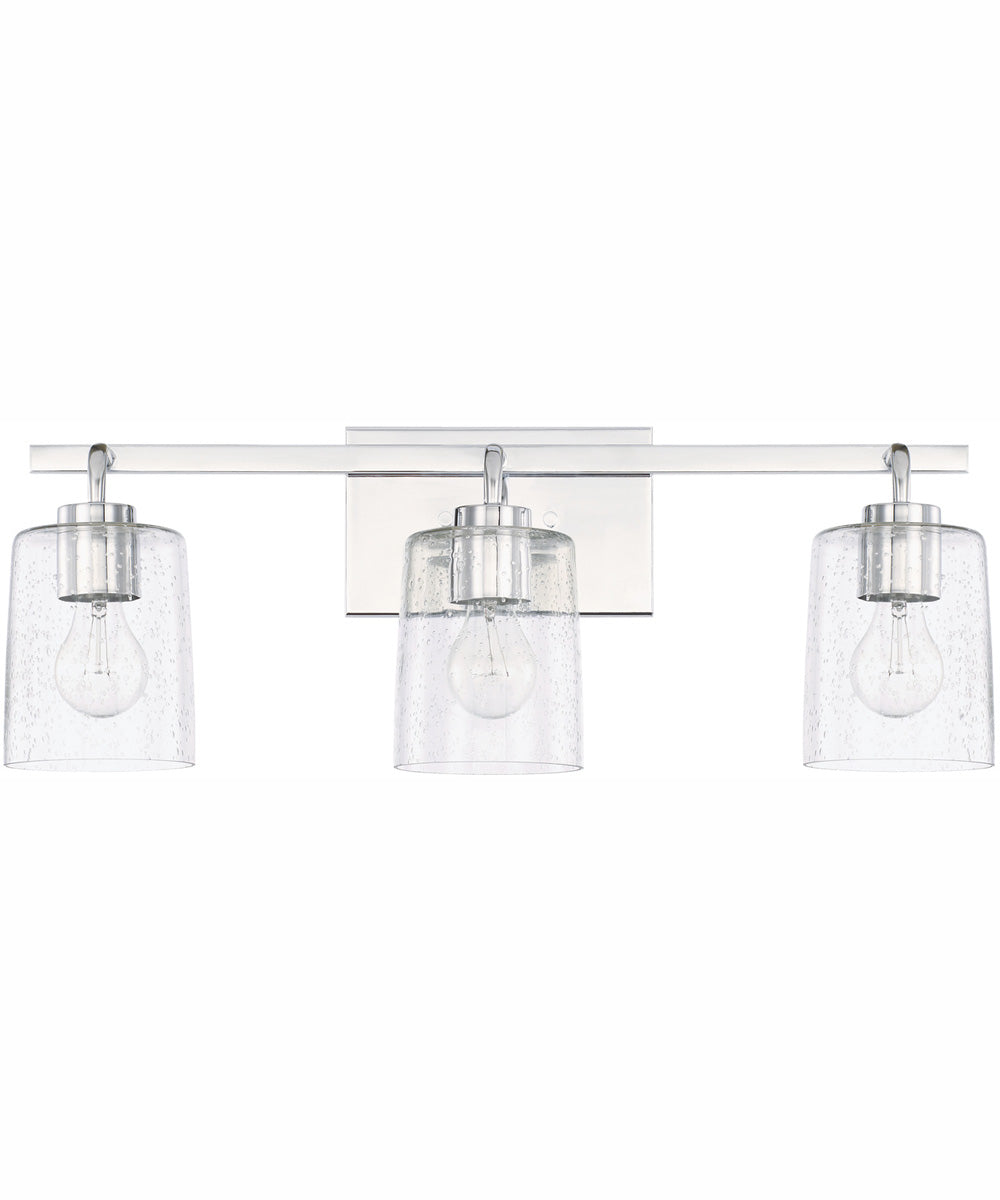 Greyson 3-Light Vanity Chrome