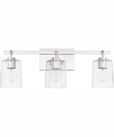 Greyson 3-Light Vanity Chrome