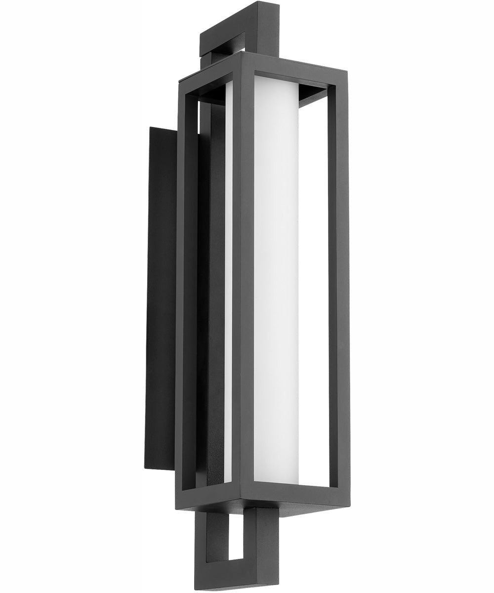 Parlor 1-light LED Wall Mount Light Fixture Textured Black