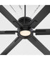 80" Zeus Patio Ceiling Fan Matte Black