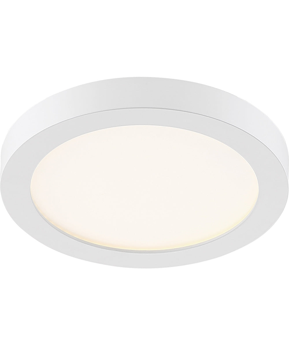 Outskirts  Flush Mount White Lustre