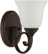 6"W Barrett Place 1-Light Bath Vanity Light/Wall Sconce Mocha Bronze