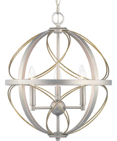 Brandywine 3-Light Pendant Silver Ridge