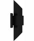 Chasm Medium Outdoor Wall Light  Gold Coastal Armour Aluminum Matte Black