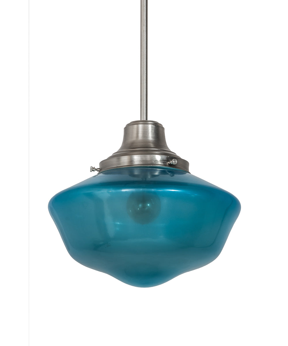 14" Revival Schoolhouse W/Traditional Globe Pendant