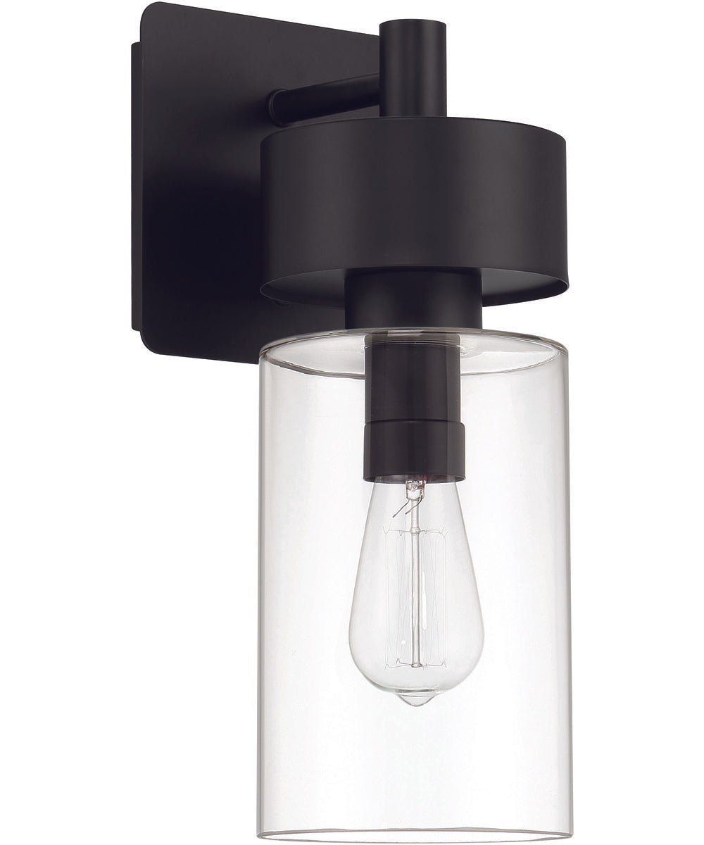 Bennet 1-Light Outdoor Wall Lantern Midnight