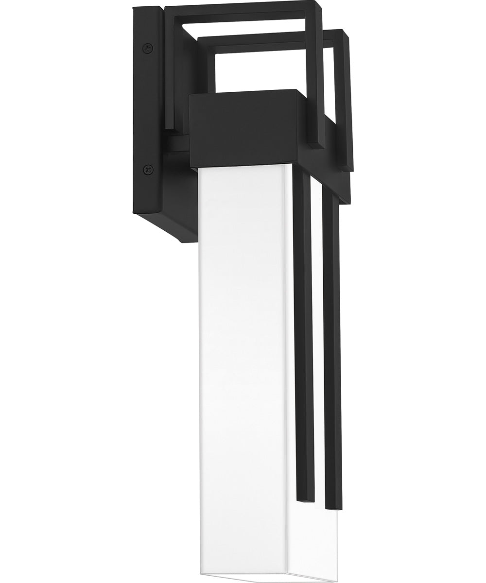 Ruben Large Outdoor Wall Light  Coastal Armour Aluminum Matte Black