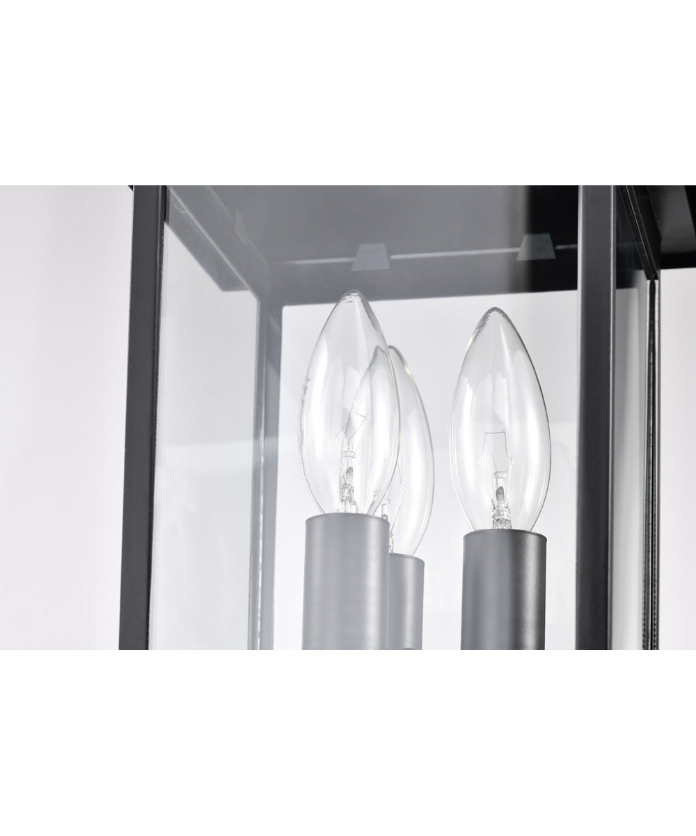 Jamesport 3-Light Outdoor Matte Black