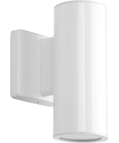 3" Wall Mount Up/ Down Cylinder White