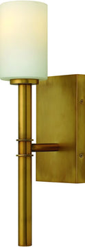 5"W Margeaux 1-Light Wall Sconce Vintage Brass