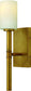 5"W Margeaux 1-Light Wall Sconce Vintage Brass