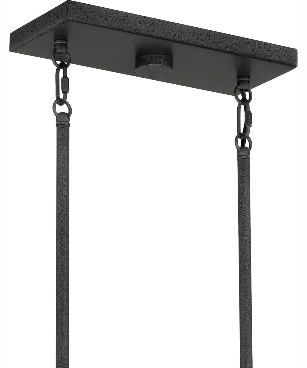 Kelleher Small 6-light Island Light Distressed Iron