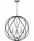 Bryn 5-light Pendant Antique Nickel