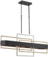 Adagio 6-Light Luxe Chandelier Light Matte Black