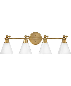 Arti 4-Light Four Light Vanity in Heritage Brass
