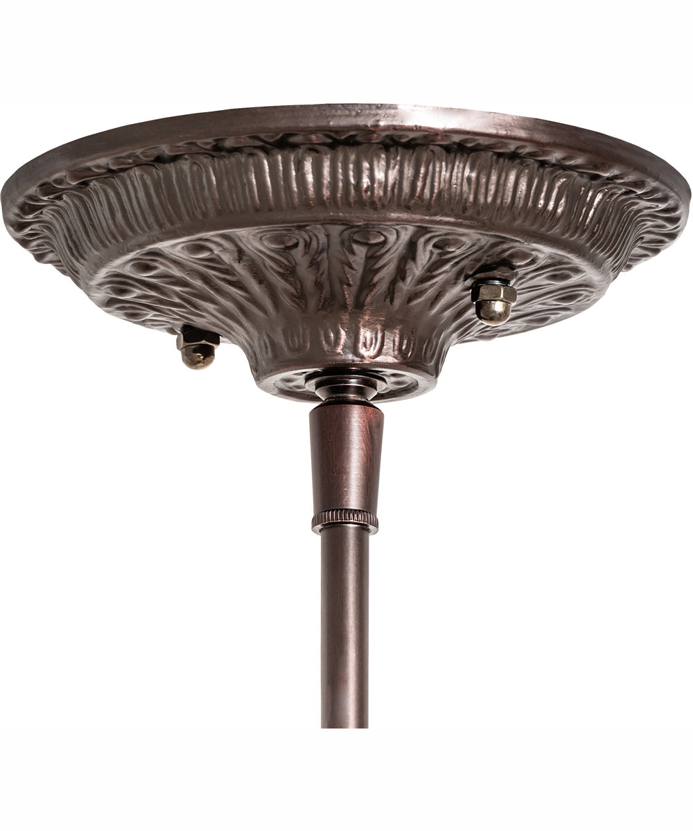 7" Wide Baroque Mini Pendant