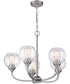 Glenda 5-Light Chandelier Brushed Polished Nickel