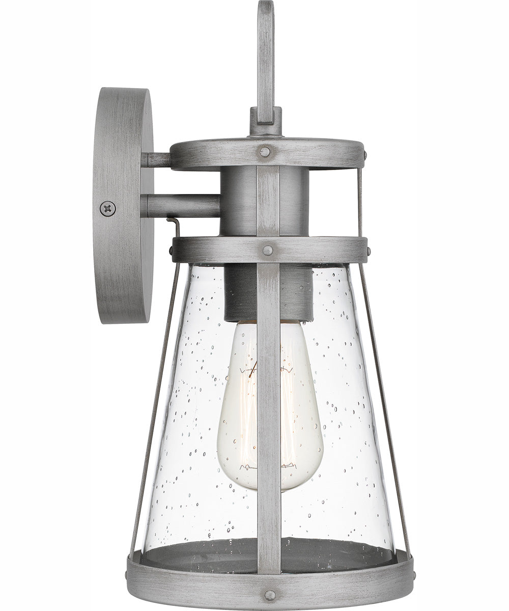 Barber Small 1-light Outdoor Wall Light Coastal Armour Aluminum Antique Brushed Aluminum