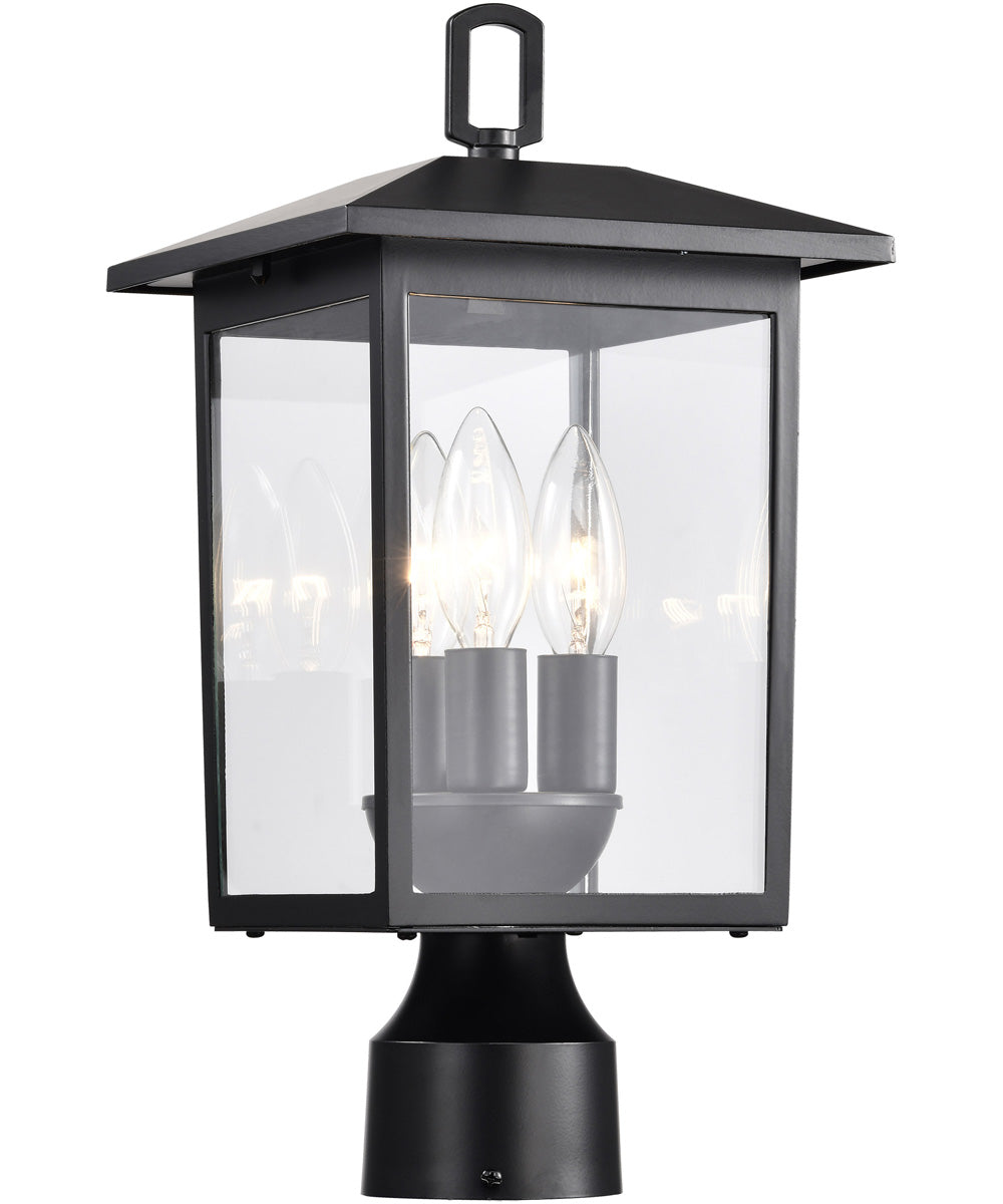 Jamesport 3-Light Outdoor Matte Black