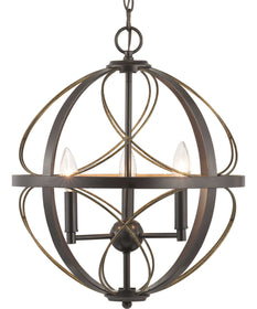 Brandywine 3-Light Pendant Antique Bronze