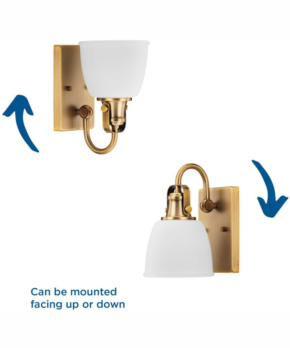 Preston 1-Light Coastal Bath Vanity Light Matte Black