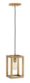 7"W Ensemble 1-Light Pendant in Brushed Bronze*