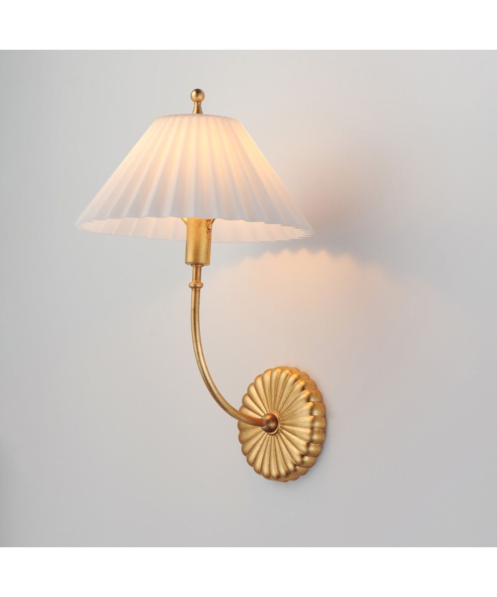 Kismet 1-Light Wall Sconce Gold Leaf