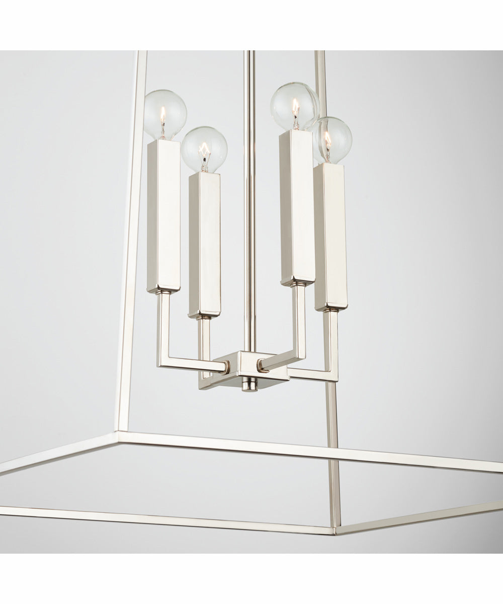 Thea 4-Light Foyer Polished Nickel