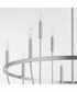 Tribute 12-light Chandelier Satin Nickel