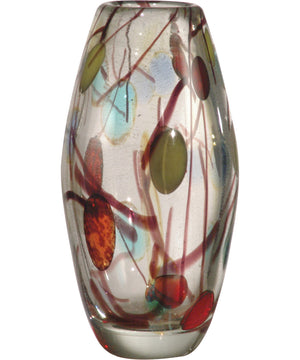 Lesley Hand Blown Art Glass Vase