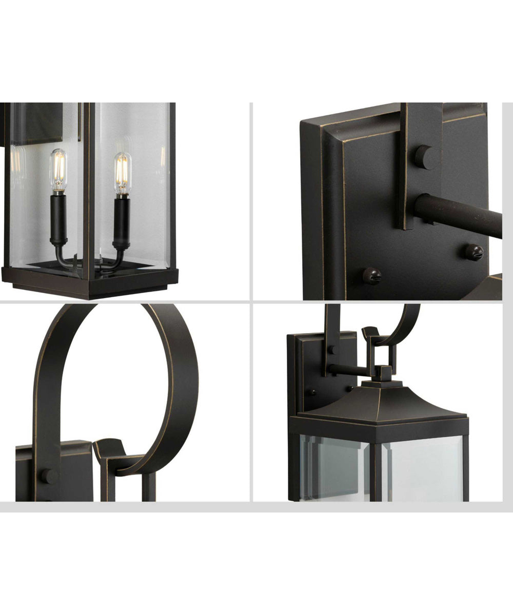 Gibbes Street 2-Light Medium Wall-Lantern Antique Bronze