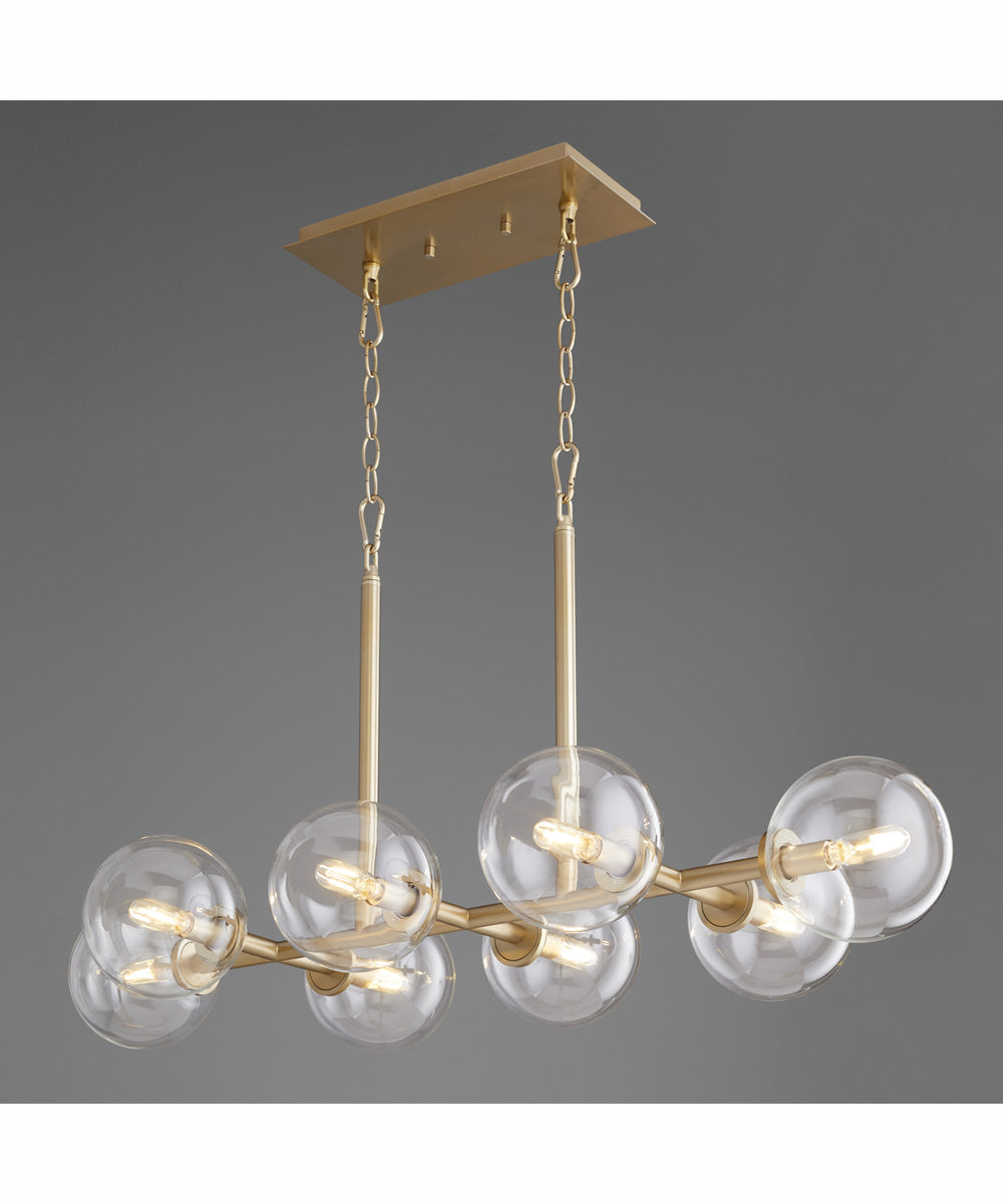Rovi 8-light Chandelier Aged Brass