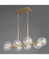 Rovi 8-light Chandelier Aged Brass