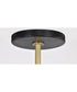 Marc 3-Light Chandelier Matte Black