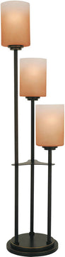 34"H Bess 3-Light Table Lamp Dark Bronze