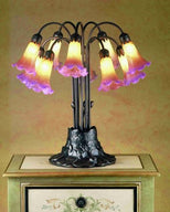 Meyda Tiffany 10-Light Tiffany Pond lily 14429