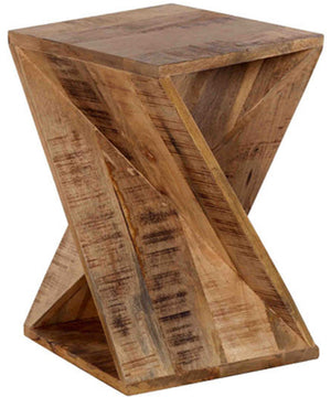 Zalemont Accent Table Distressed Brown