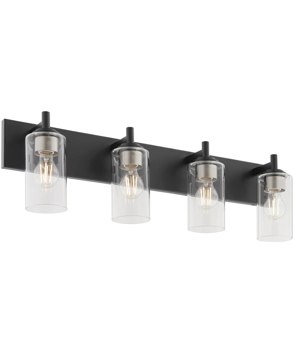 Fallstaff 4-light Bath Vanity Light Matte Black